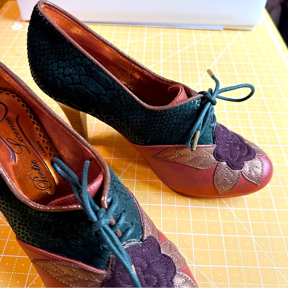 Poetic License Shoes - Poetic License cute heels Romantic rose leopard colorful